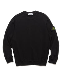 'Old' Treatment Crewneck Sweatshirt Black