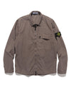 'Old' Treatment Regular Fit Overshirt Dove Grey