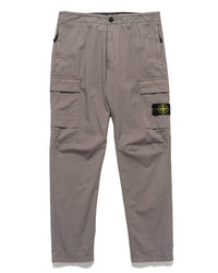 Supima® Cotton Twill Stretch-TC Regular Fit Cargo Pants Dove Grey
