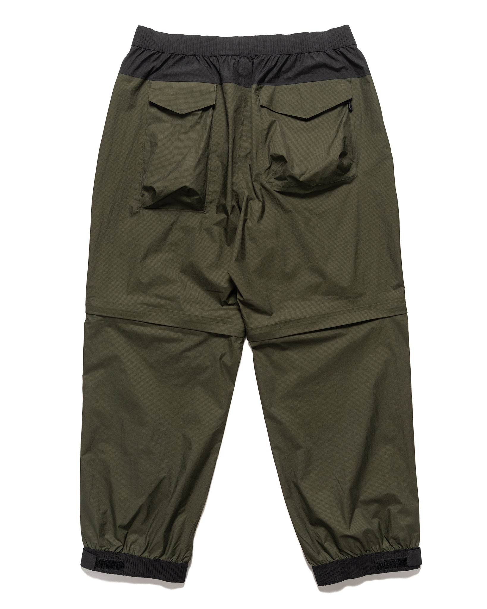 x Undercover SOUKUU Hike Convertible Shell Pant Forest Green