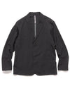 Convex Wool Blazer Black Heather