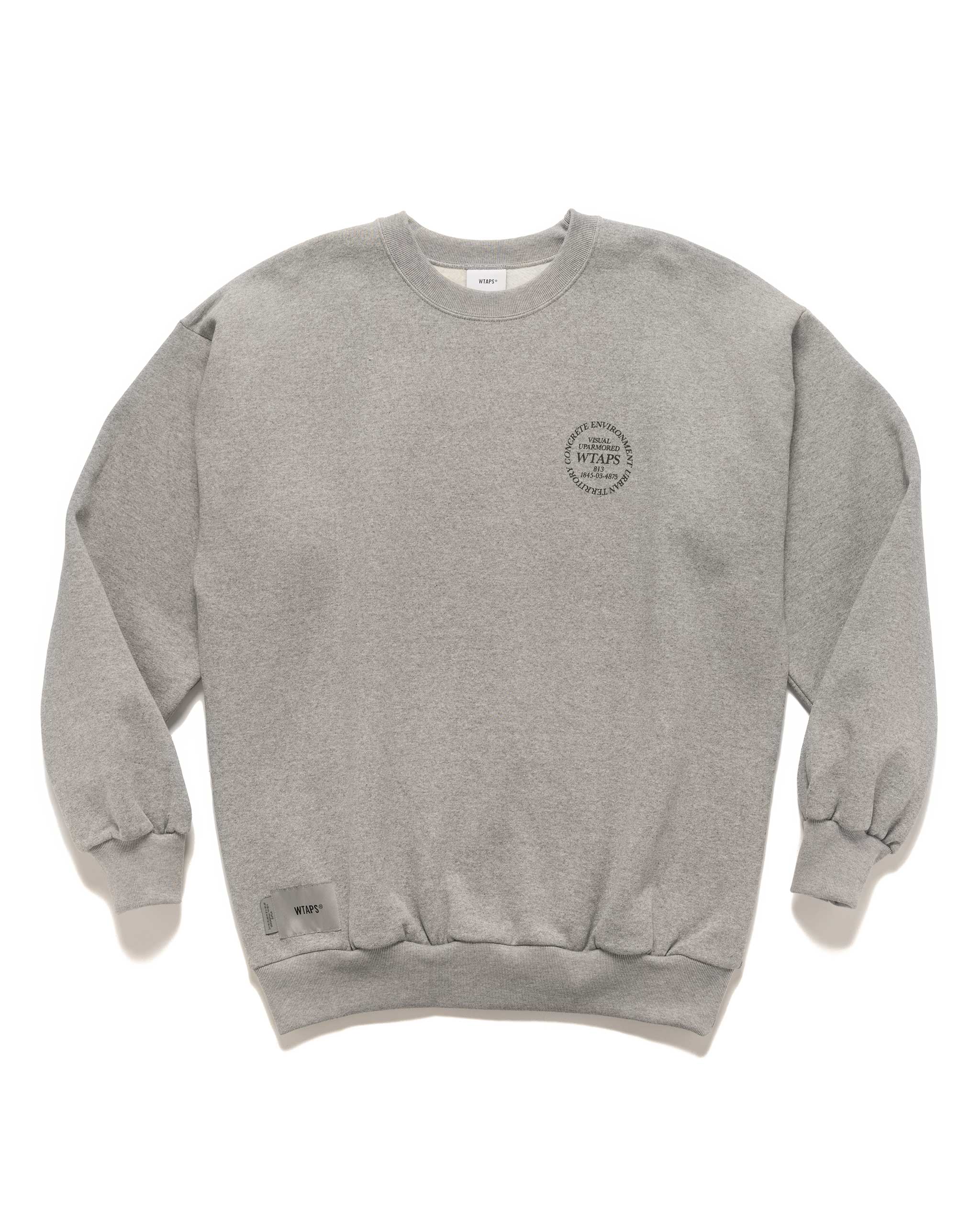 Ingredients / Sweater / Cotton Ash Grey