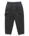 MILT2301 / Trousers / Cotton. Denim Black