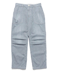 Rancher Trousers Cotton 10oz Hickory Navy Stripe