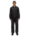 Trooper Short Jacket Cotton Gabardine Black