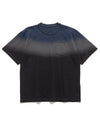 Dip Dye T-Shirt Navy x Grey
