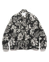 Floral Print Blouson Black