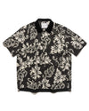 Floral Print Shirt Black