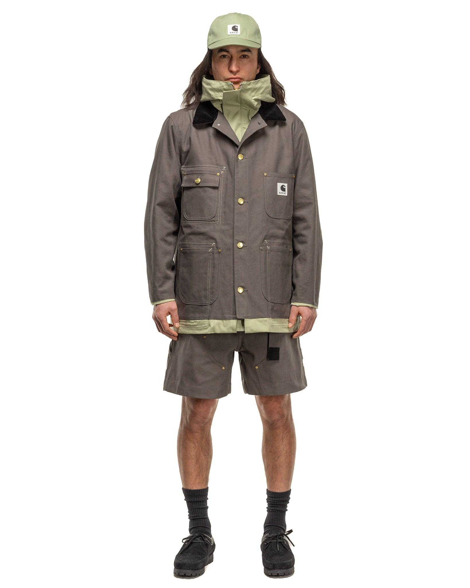 Carhartt WIP Reversible Duck Coat Grey / Green