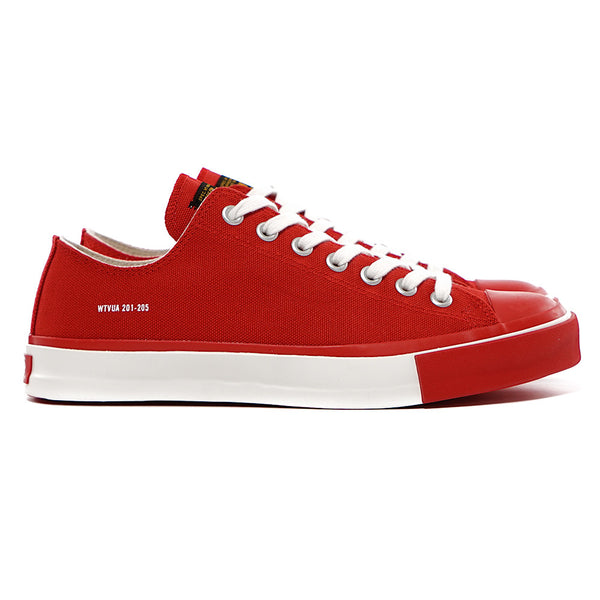 Canvas Sneaker 01 / Shoes. Cotton. Canvas. Red – HAVEN