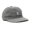 HAVEN Angora Wool 6-Panel Cap Gray