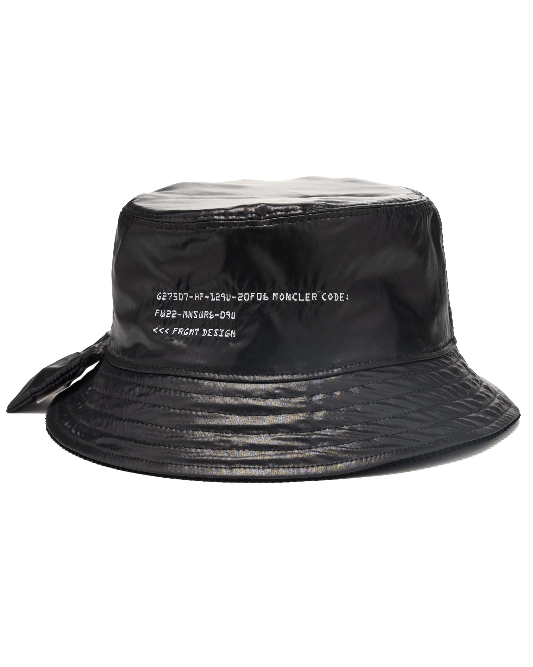 7 Moncler FRGMT Bucket Hat Black