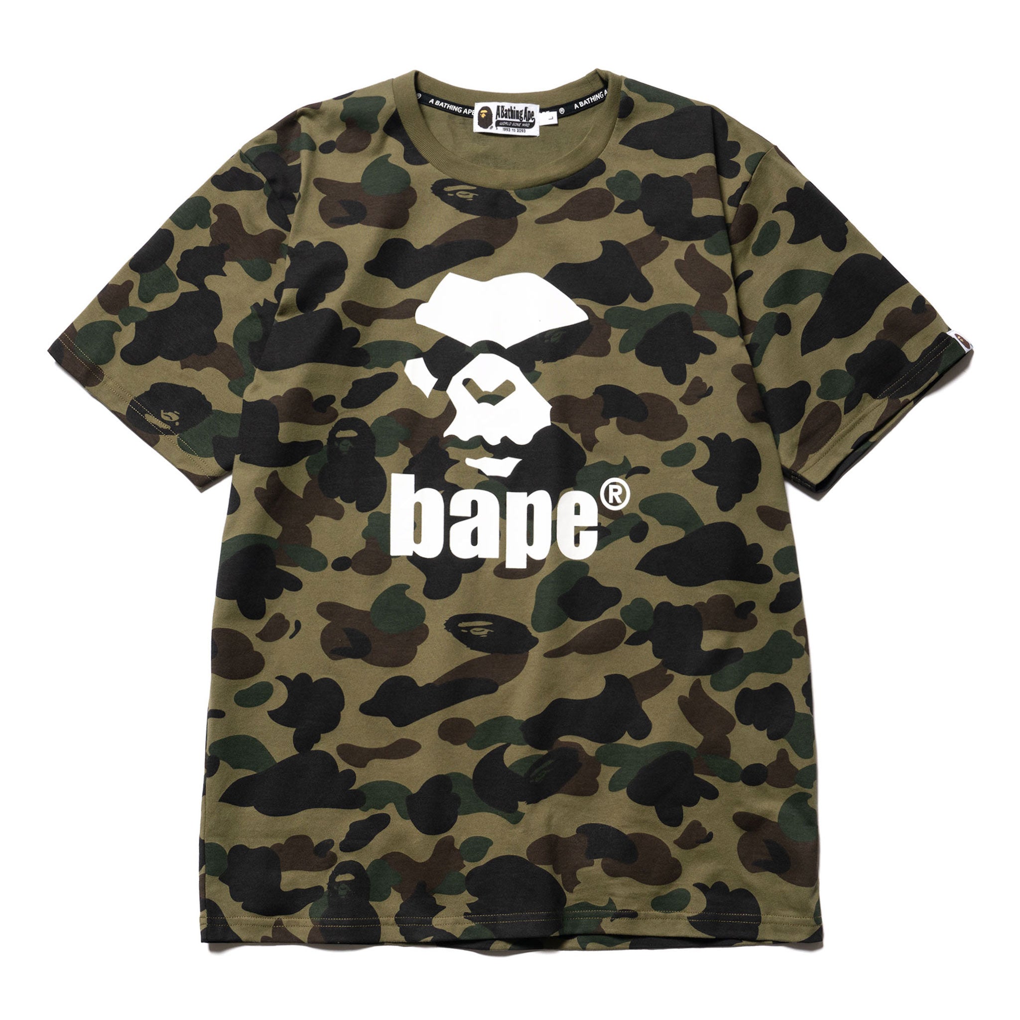 camo bape t shirt