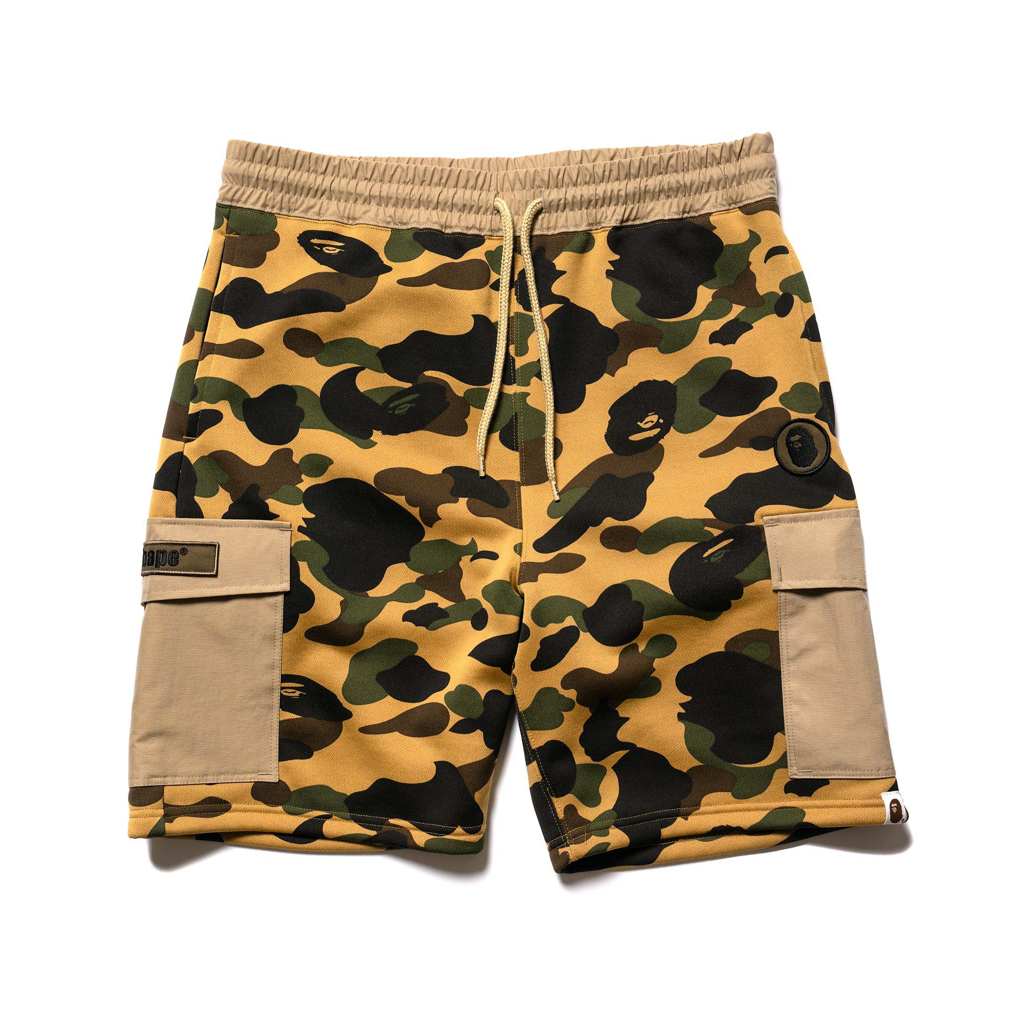 Bape Shorts Yellow Camo 2024 | www.favors.com