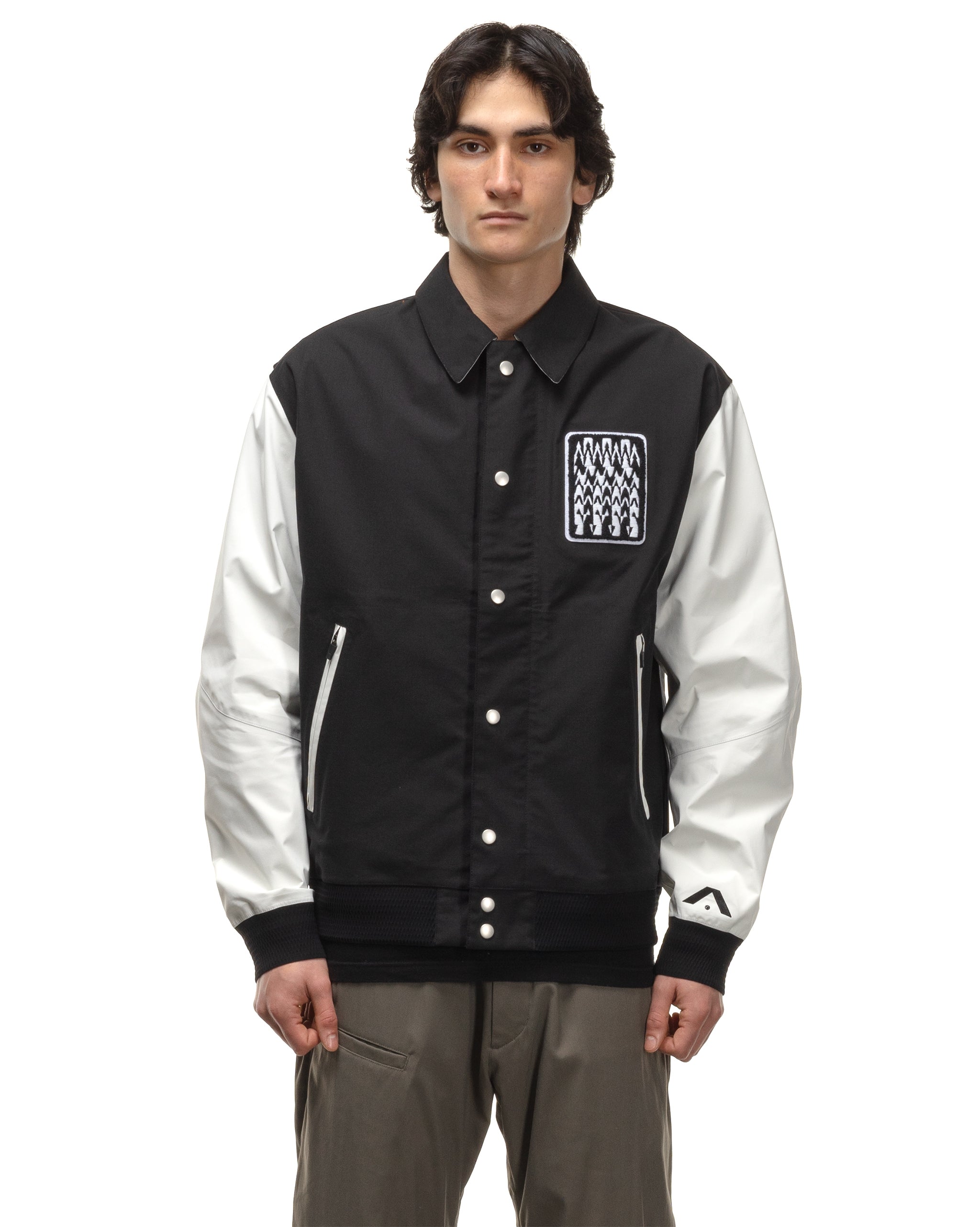 J94-VT 3L Varsity Jacket Black / White | HAVEN