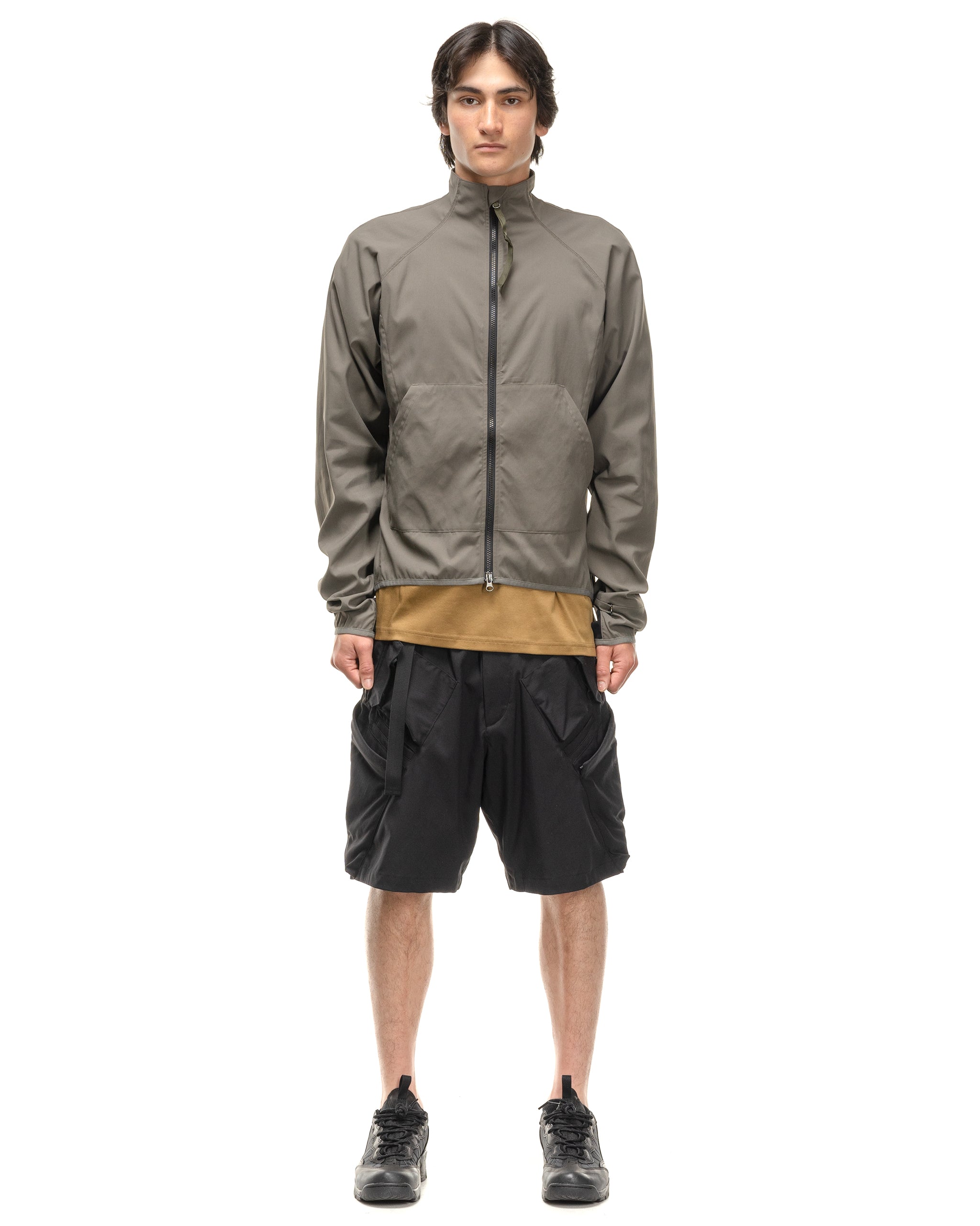 J97-M Nylon Stretch Contour Jacket Gray | HAVEN