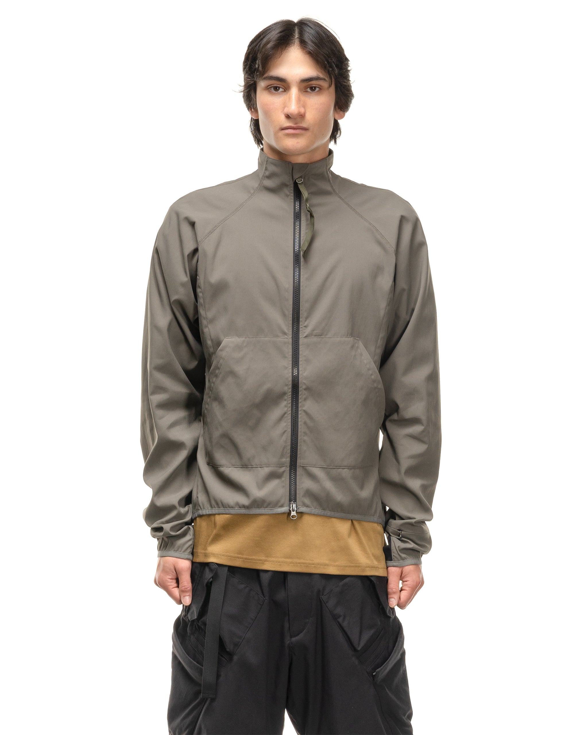 J97-M Nylon Stretch Contour Jacket Gray | HAVEN