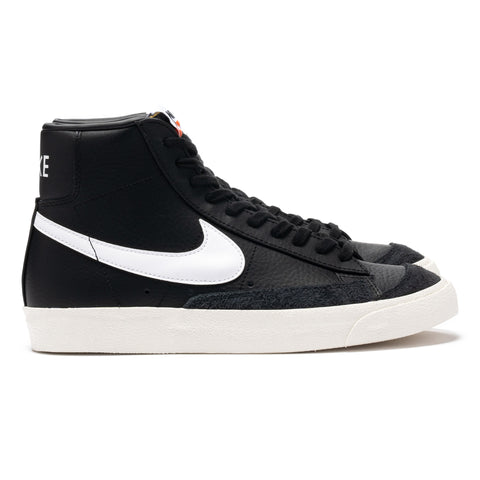 nike blazer mid vintage black and white