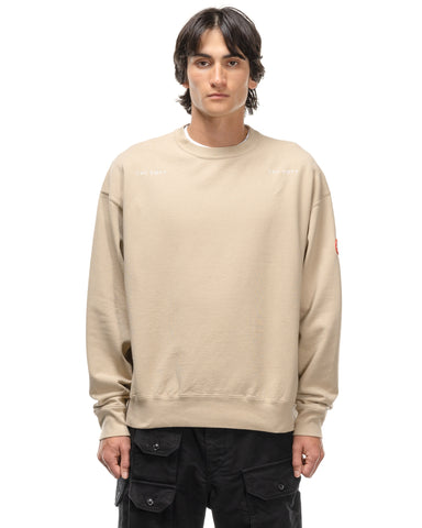 クーポン利用&送料無料 【期間限定値下げ】 C.E SOLID CREW NECK BEIGE