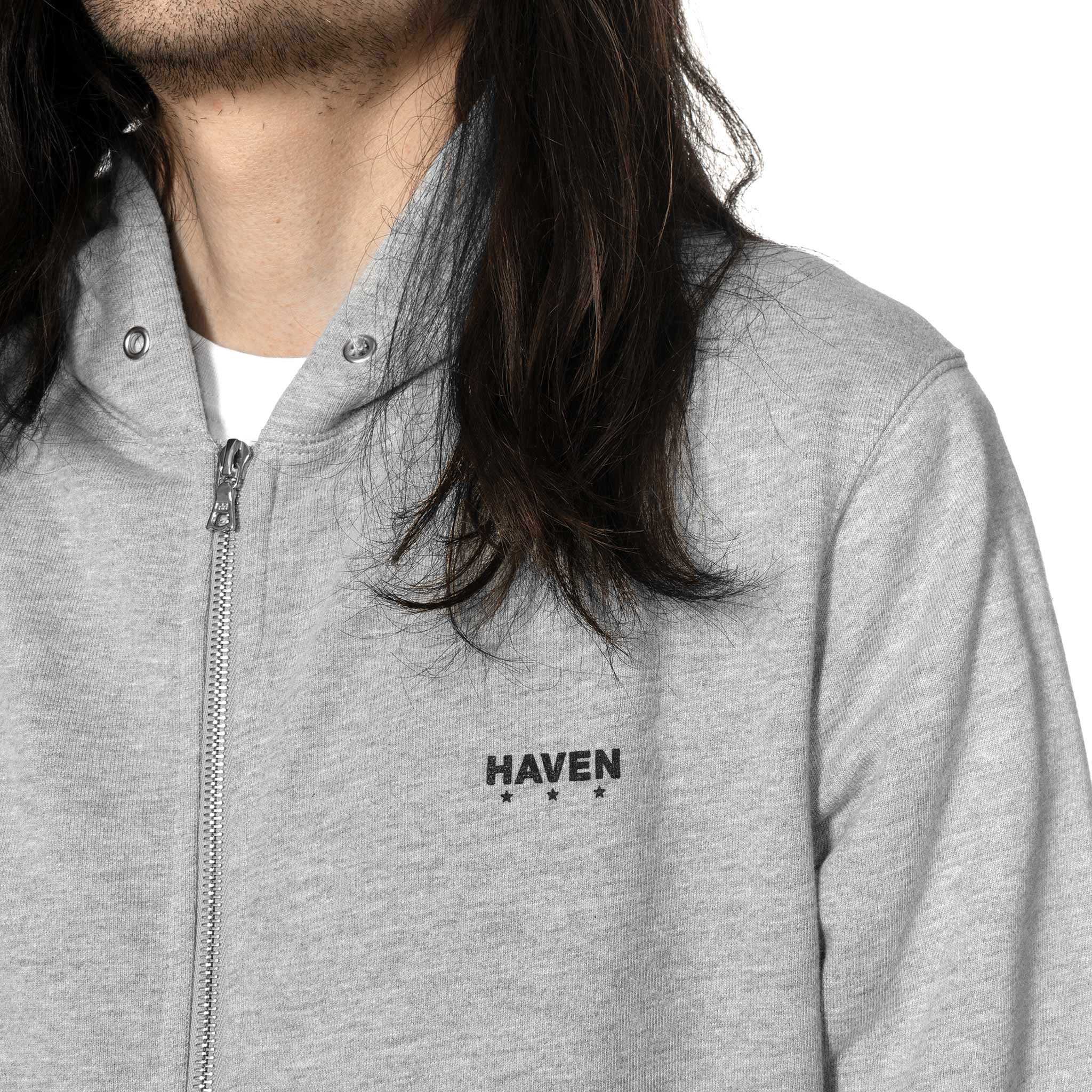 Midweight Pullover - Cotton Terry H.Grey (Archive) | HAVEN