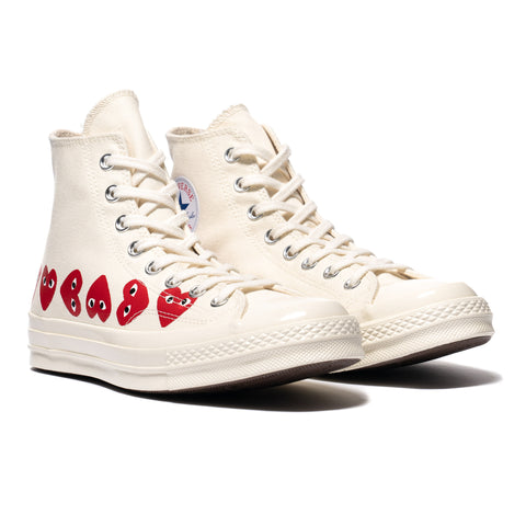 converse white with heart