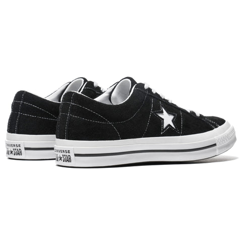 converse one star ox black white