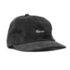 Script Logo - 6-Panel Cap - Corduroy Charcoal (Archive)