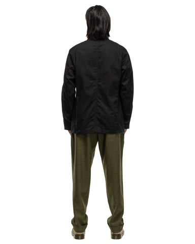 Bedford Jacket 6.5oz Flat Twill Black | HAVEN