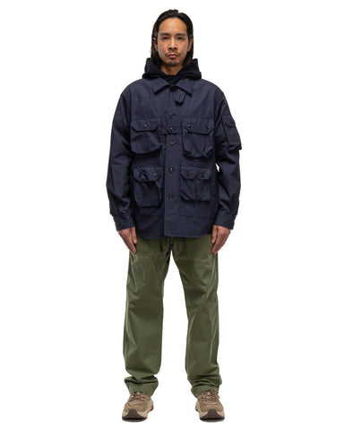 Explorer Shirt Jacket Cotton Duracloth Poplin Navy | HAVEN