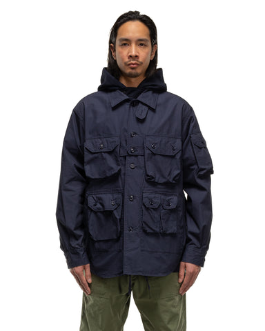 Explorer Shirt Jacket Cotton Duracloth Poplin Navy | HAVEN