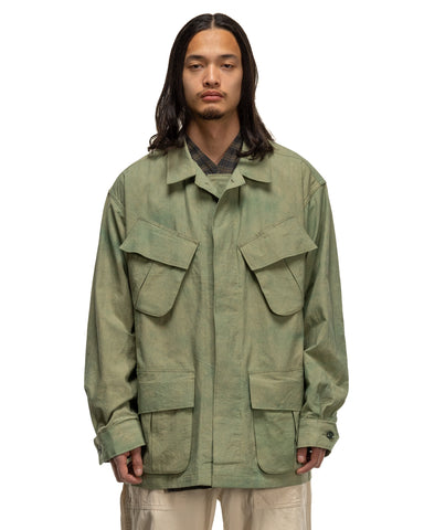 Jungle Fatigue Jacket Cotton Sheeting Olive | HAVEN