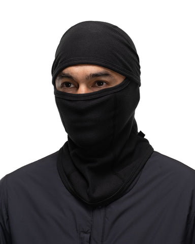 Frost Balaclava - Polartec® MicroGrid Poly Fleece Black | HAVEN