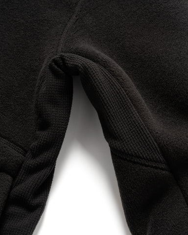 Thermo Crewneck - Polartec® 300 Poly Fleece Black | HAVEN