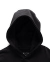 Prime Pullover Hoodie - Suvin Cotton Terry Black - HAVEN