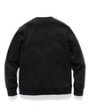 Prime Crewneck - Suvin Cotton Terry Black - HAVEN