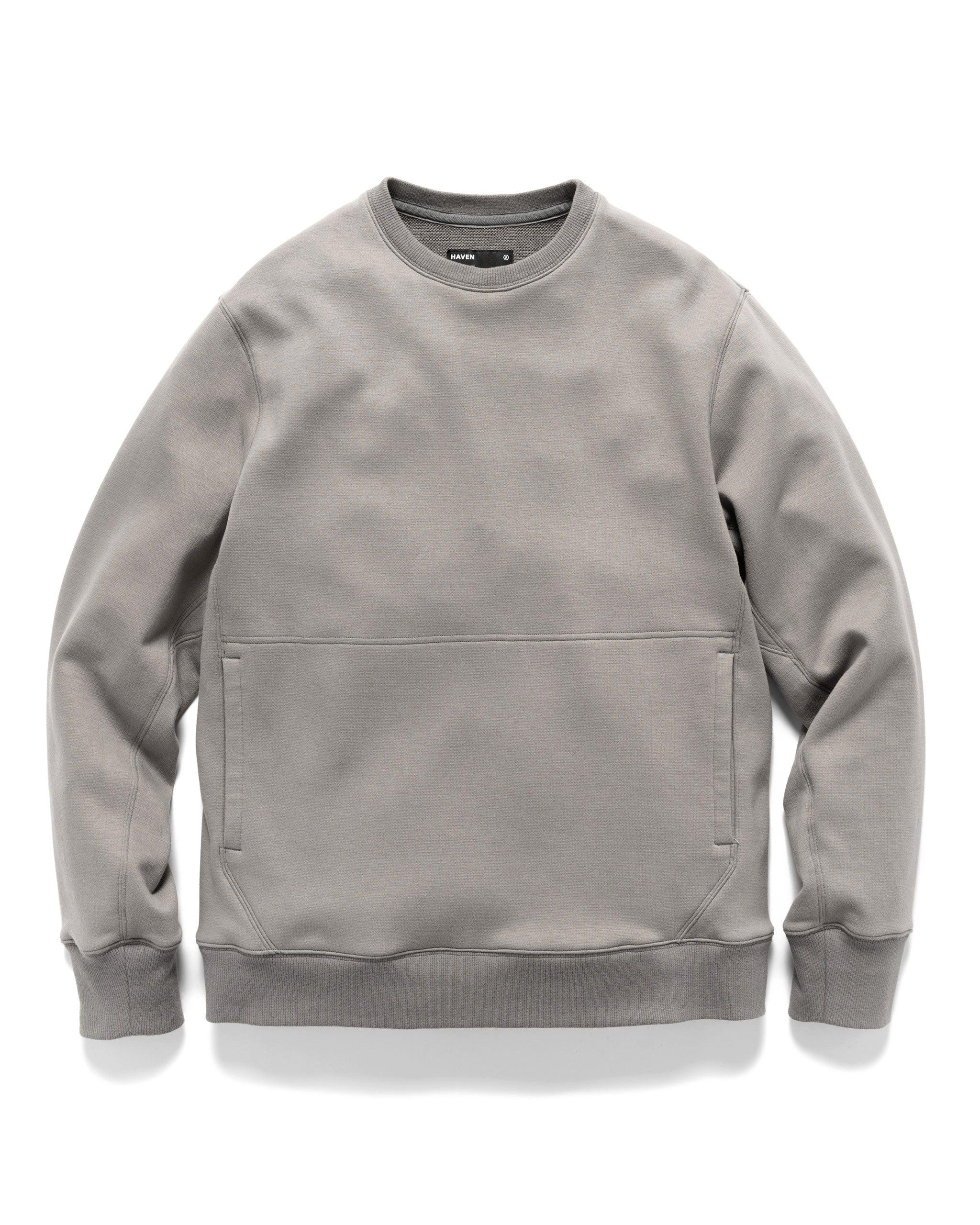 Harbour Sweater - Cotton Cashmere Knit Heather Grey | HAVEN