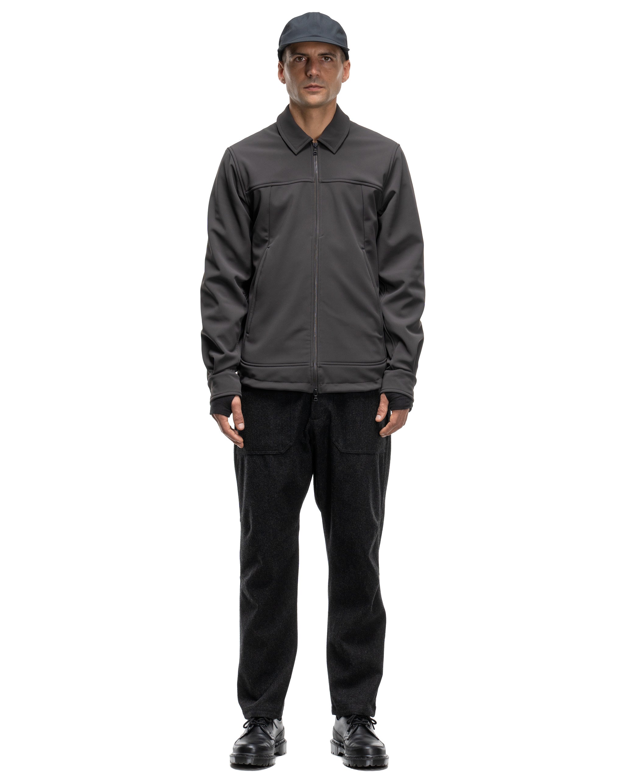 Strata Shirt - GORE-TEX INFINIUM™ WINDSTOPPER® 3L Nylon Elastane Softshell  Charcoal