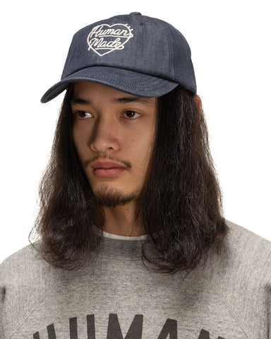 HUMAN MADE 6 Panel Denim Cap Indigo-