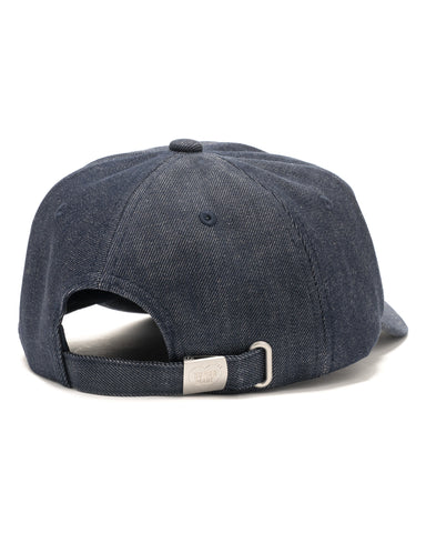 6 Panel Denim Cap Indigo | HAVEN