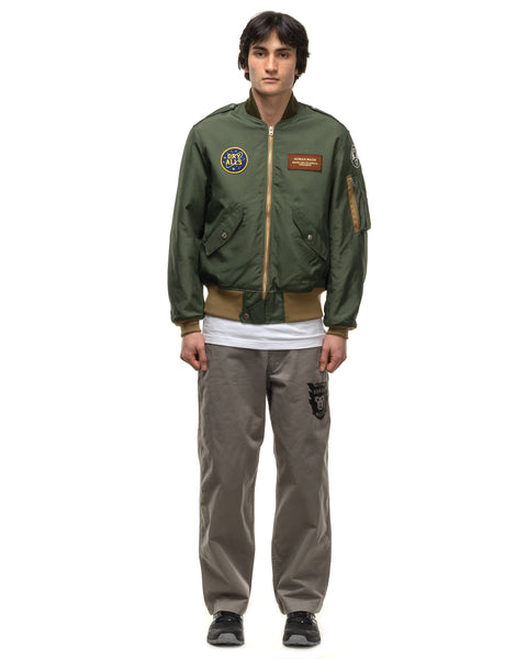 新品 XL Human made MA-1 Jacket Olive Green | cprc.org.au