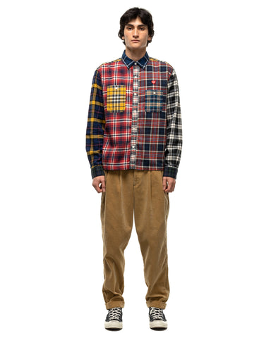 HUMAN MADE CRAZY CHECK L/S SHIRT - シャツ