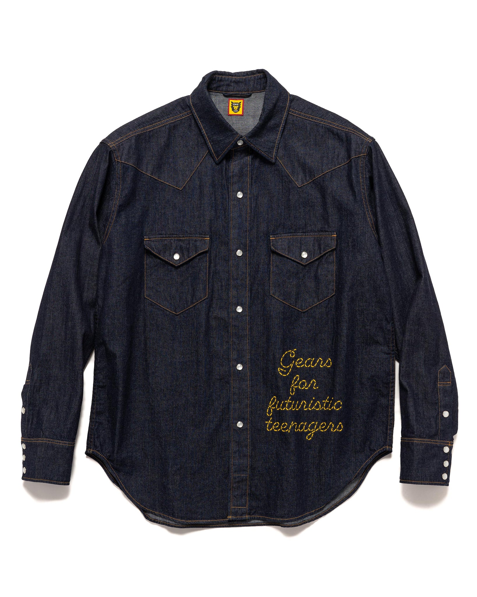 Denim Western Shirt Indigo