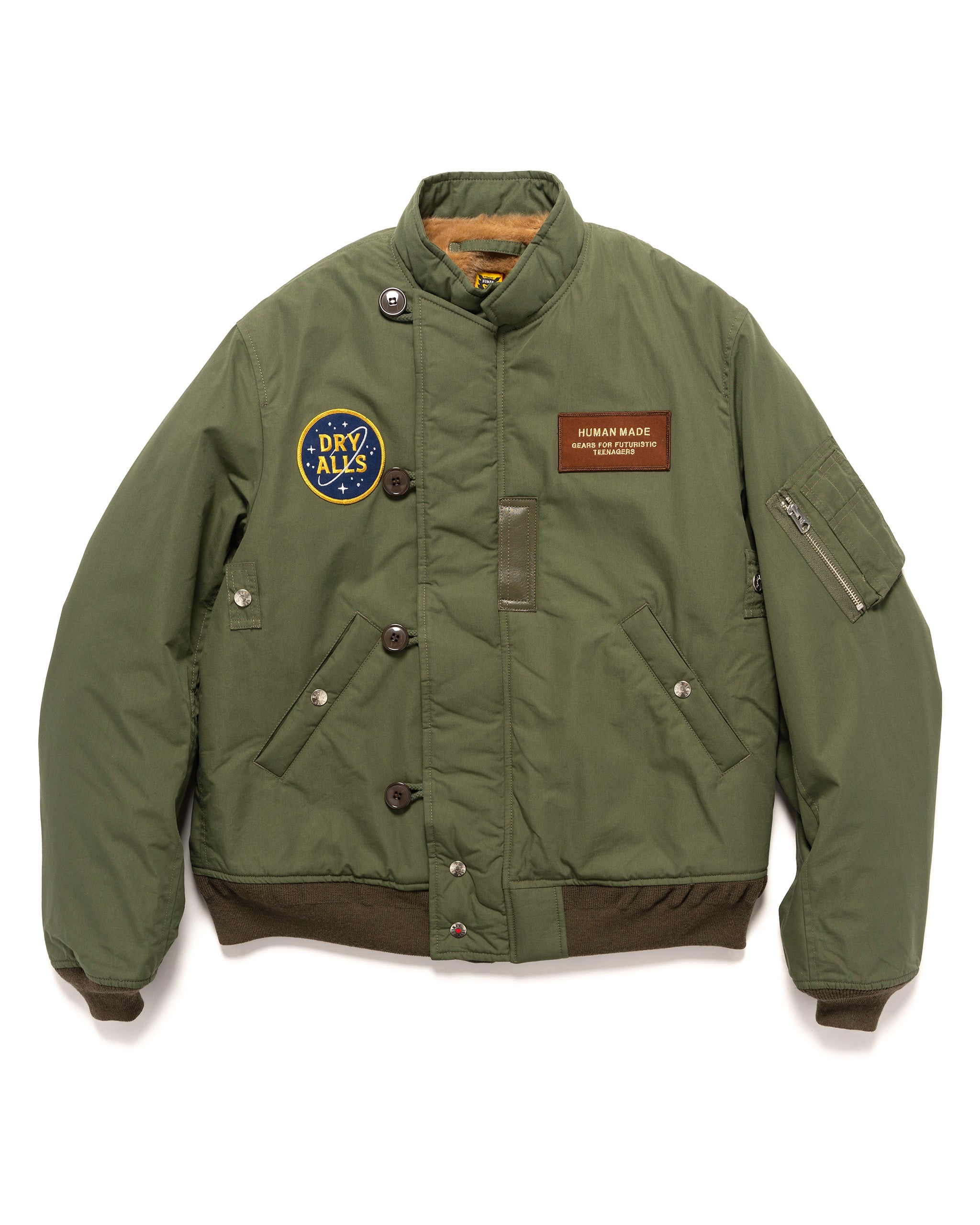 Stadium Jacket Green | HAVEN