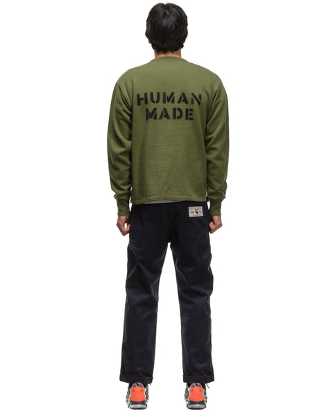 HUMAN MADE MILITARY SWEATSHIRT スウェット グレー Lサイズ 新品未