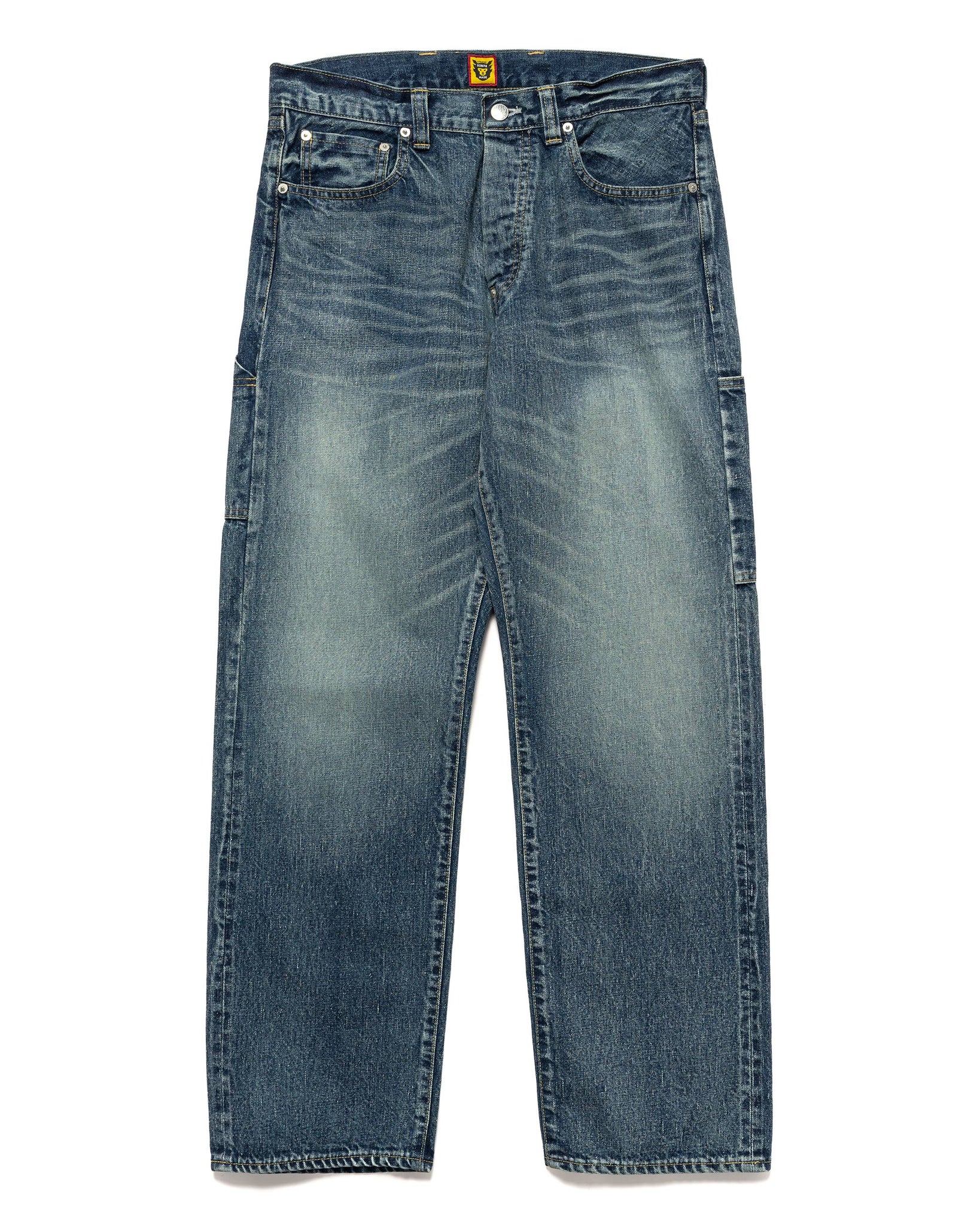 Straight Denim Pants Indigo