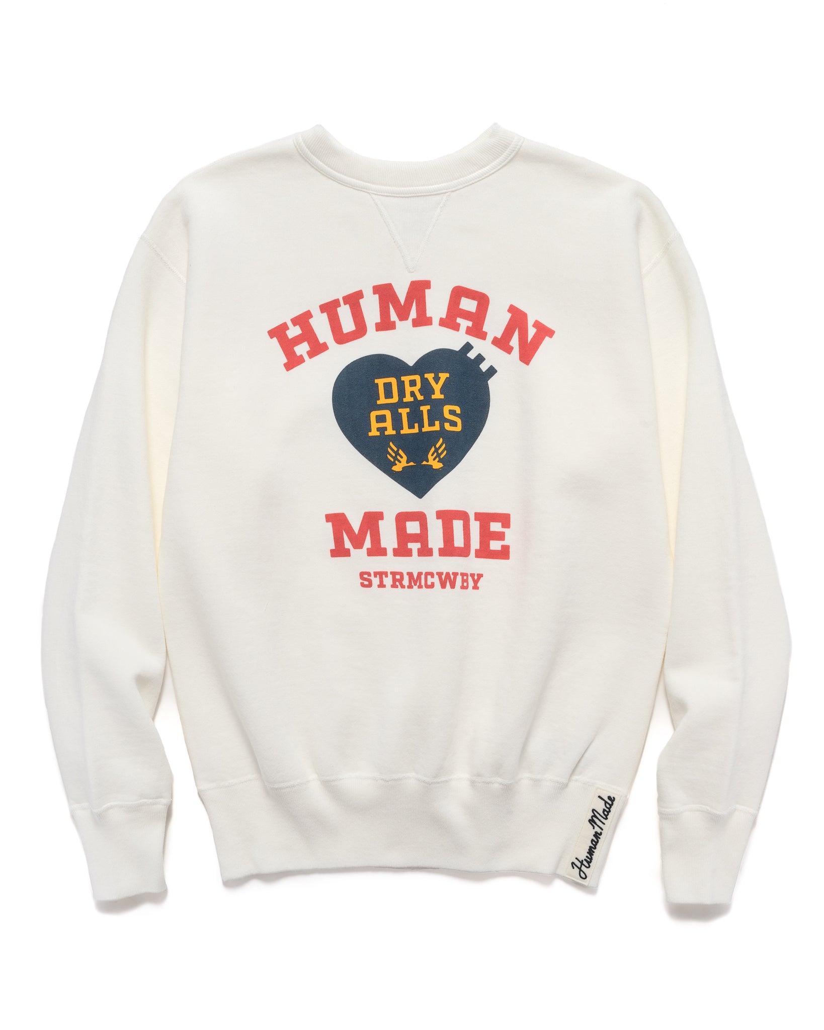 Tsuriami Sweatshirt #4 White | HAVEN