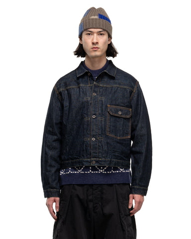 17000円アウトレット 売値 売れてます kapital 1st denim jacket 14oz