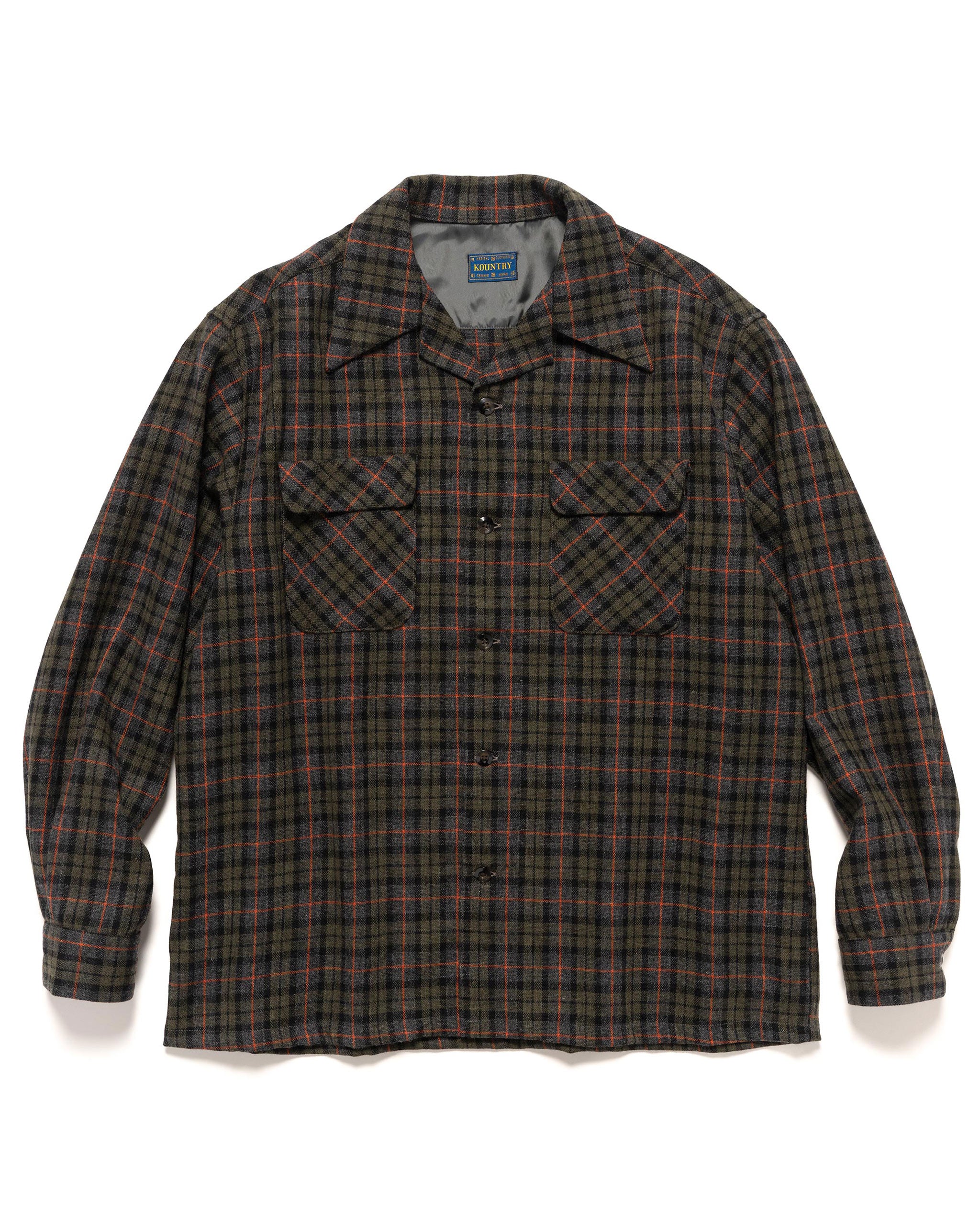 Half Hombre Check Shirt LS Beige | HAVEN