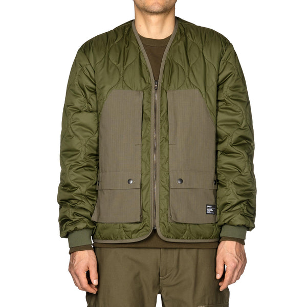 Liner Jacket - Primaloft® Nylon Ripstop Olive – HAVEN