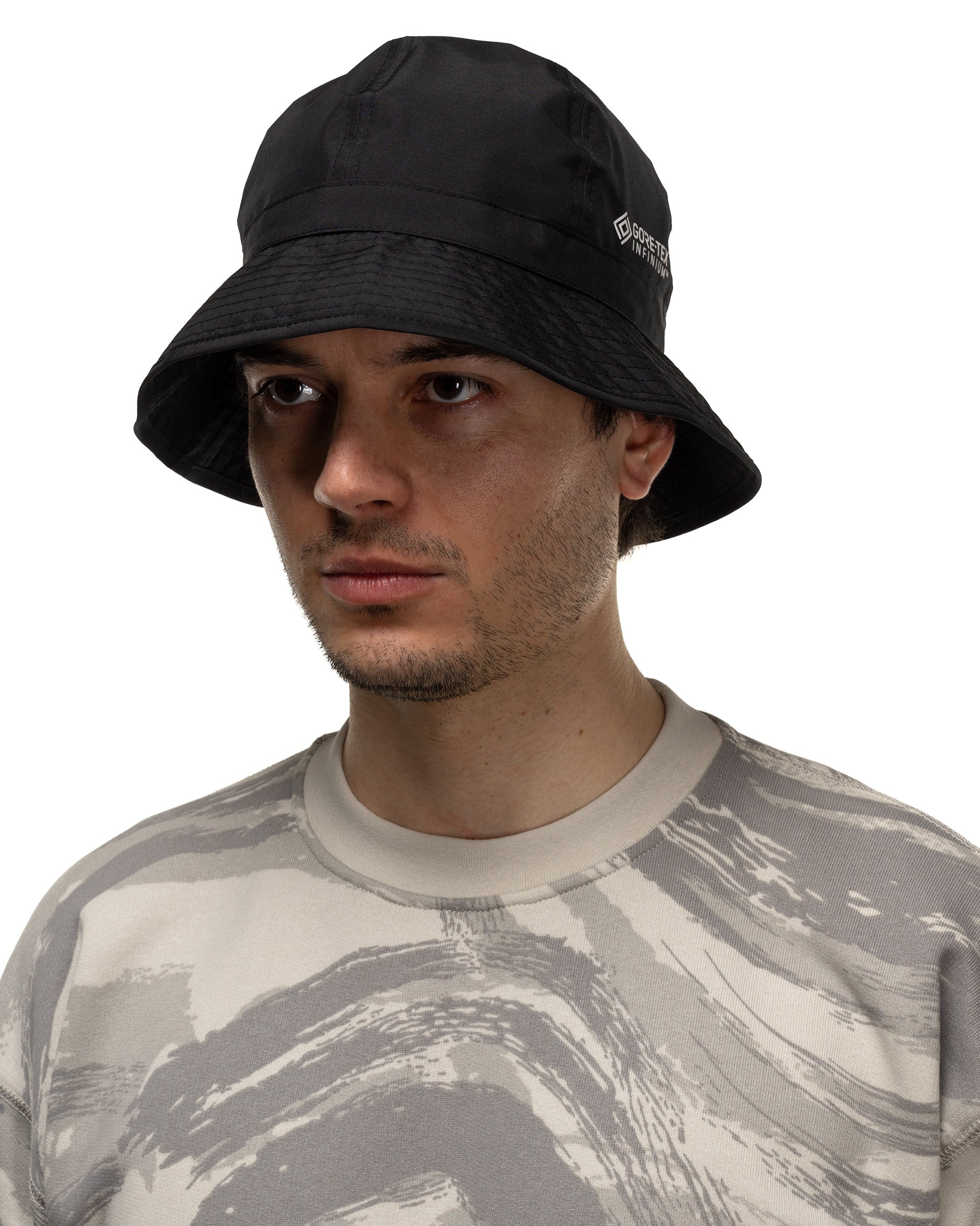 HYKE Bucket Hat Black